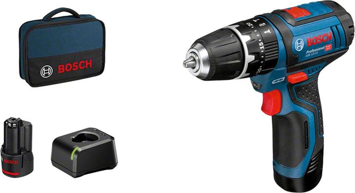 Bosch Professional GSB 12V-15 (Akkubetrieb)