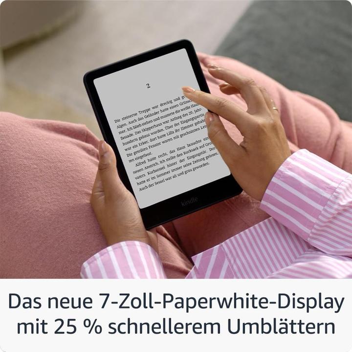 Produktbild Amazon Kindle Paperwhite 2024 (12. Gen) (7", 16 GB, Jadegrün)