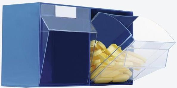 Immagine prodotto Lockweiler Rivista trasparente H164xL600xP134mm 5 x C plastica beige