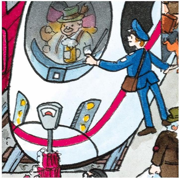 Produktbild Heye Train Station Triangular (2000 Teile)