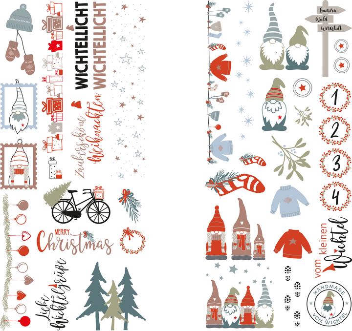 Rayher Transferfolie "Nordic Winter", 2 Blatt (2x)
