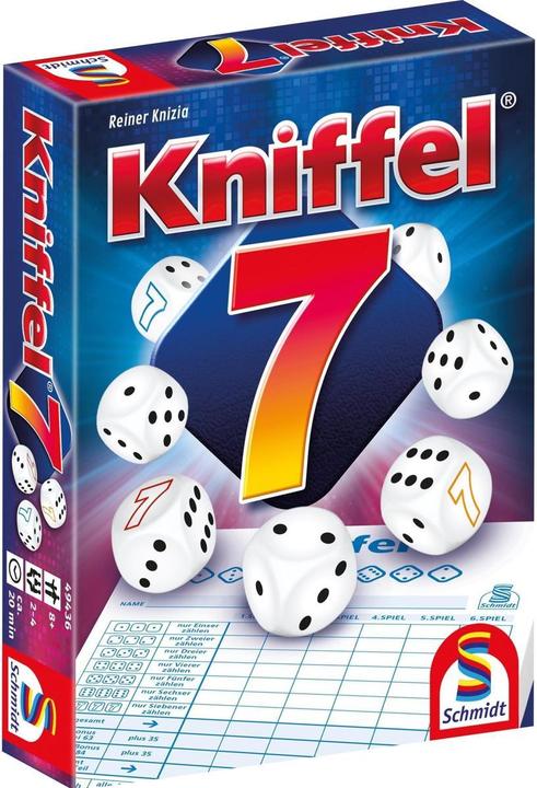 Produktbild Schmidt Spiele Kniffel 7 (d) (Deutsch, 2 - 4 Spieler)