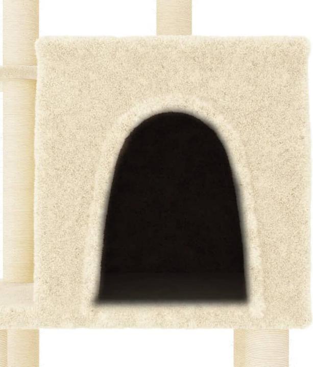 Produktbild vidaXL Kratzbaum (97 cm, Creme)