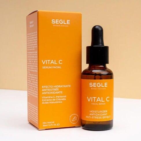 Image du produit Segle Biotech Skincare Sérum hydratant et crème à la vitamine C, hydratants et lumineux, anti-taches et antioxydants