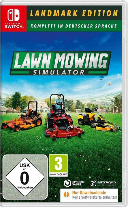 astragon Lawn Mowing Simulator: Landmark Ed. SWITCH CiaB Code in a Box (Switch, DE)