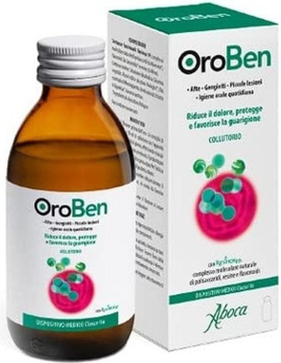 Immagine prodotto Aboca Oroben Collutorio 150ml (150 ml, Collutorio)
