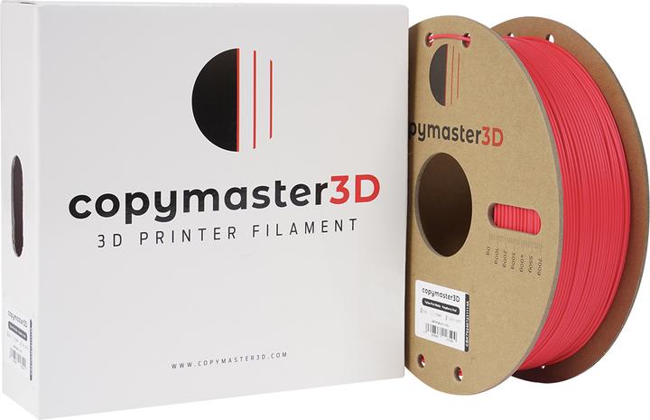 Produktbild Copymaster3D Turbo PLA Matte filament for 3D printer, 1.75 mm, matte red (PLA, 1.75 mm, Rot)