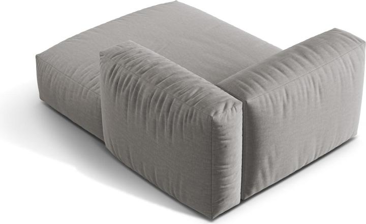 Image du produit Micadoni Chaise longue modulable droite, "Martina", 1 Place, 176x123x75 Fabriqué en Europe (Recamière)