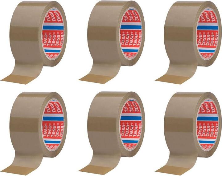 Productafbeelding tesa Verpakkingstape pack® 4089 Afmetingen: 50 mm x 66 m (b x l) Materiaal: Natuurlijk rubber (50 mm)