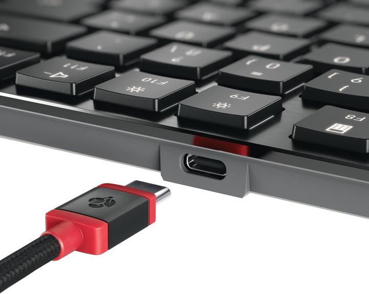 Actual product image CHERRY KW X ULP 2.0 MINI BLACK DE (DE, Cable, Wireless)