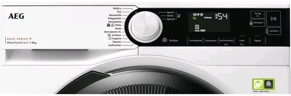 Image du produit AEG Sèche-linge à condensation (8 kg, Droite, Modifiable)
