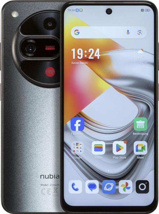 Produktbild Nubia Focus 2 5G / 8GB / 256GB / Black (256 GB, Black, 6.70", Dual SIM, 5G)