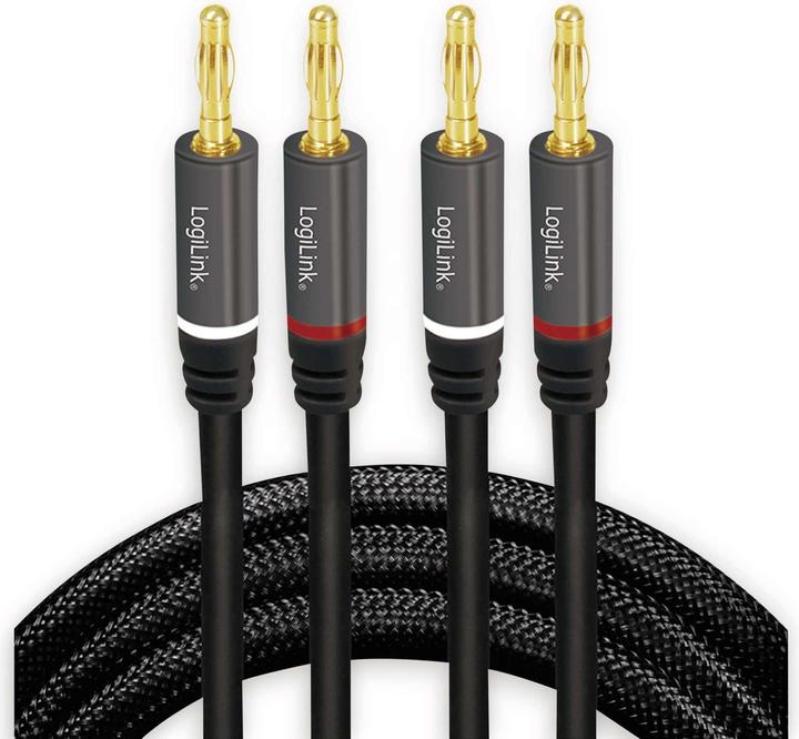 Produktbild LogiLink CA Lautsprecherkabel (5 m, 2.50 mm²)