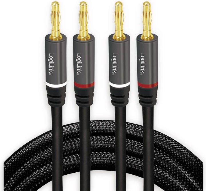 Actual product image LogiLink CA Speaker cable (5 m, 2 mm²)