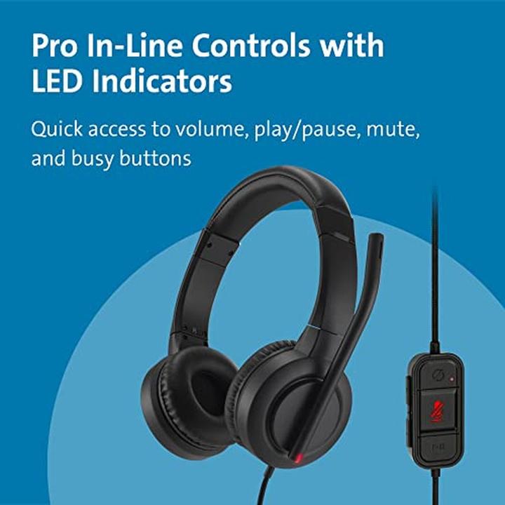 Actual product image Kensington Headset H1000 USB-C (Cable, USB-C)
