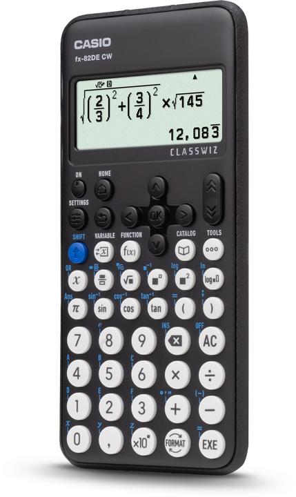 Image du produit Casio FX-82DE CW (Piles)
