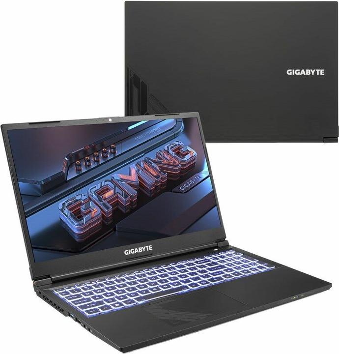 Produktbild Gigabyte G5 (15.60", 512 GB, 8 GB, DE, Intel Core i5-12500H)