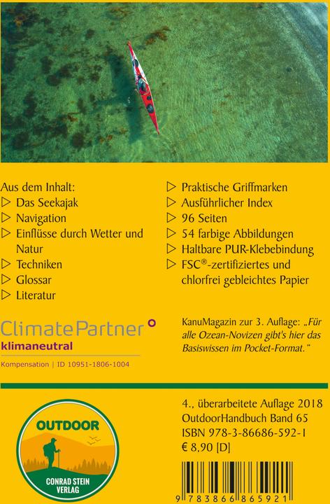 Produktbild Seekajak (Deutsch, Björn Nehrhoff von Holderberg, 2018)