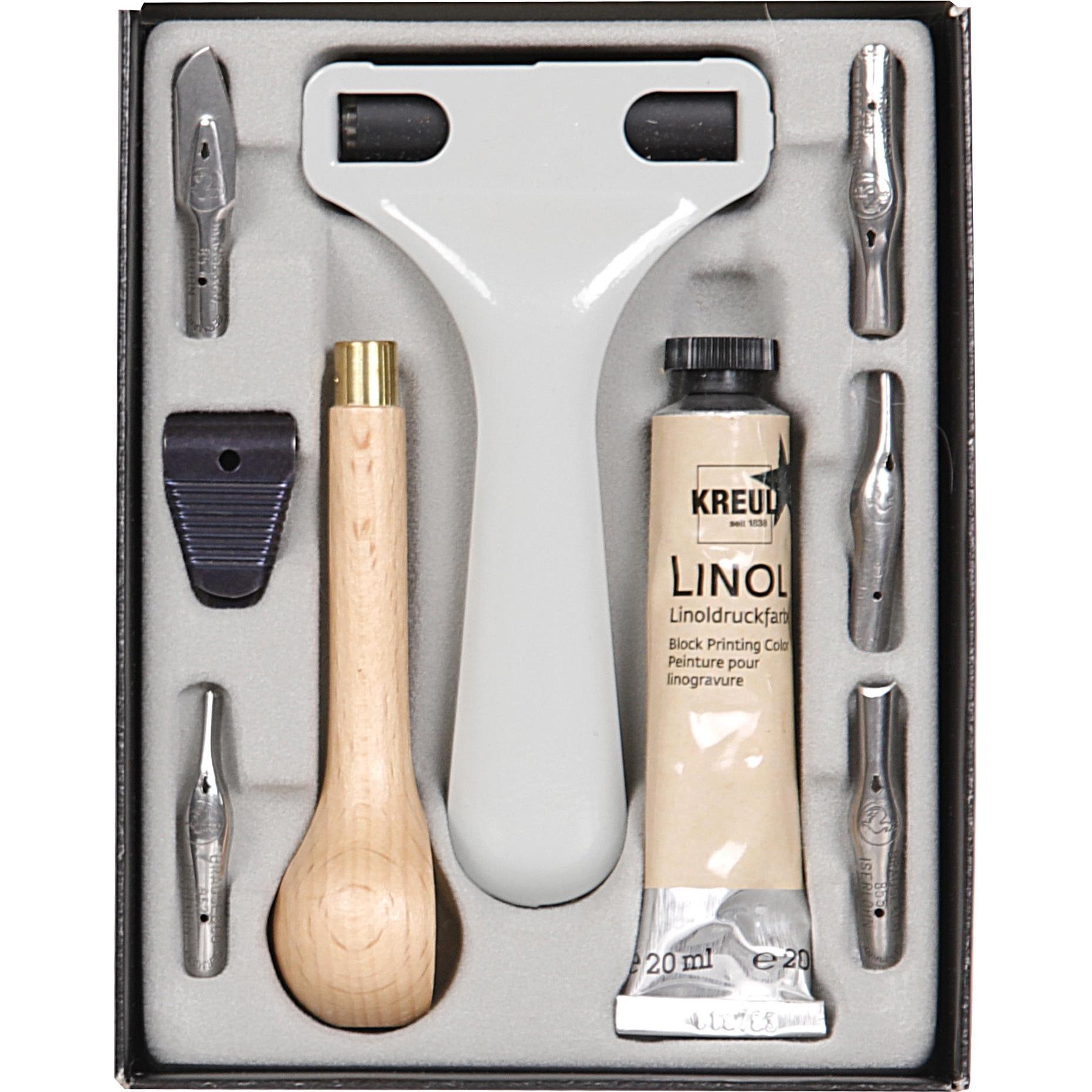 Thumbnail - Brause Linolschnitt-Besteck Set, Besteck