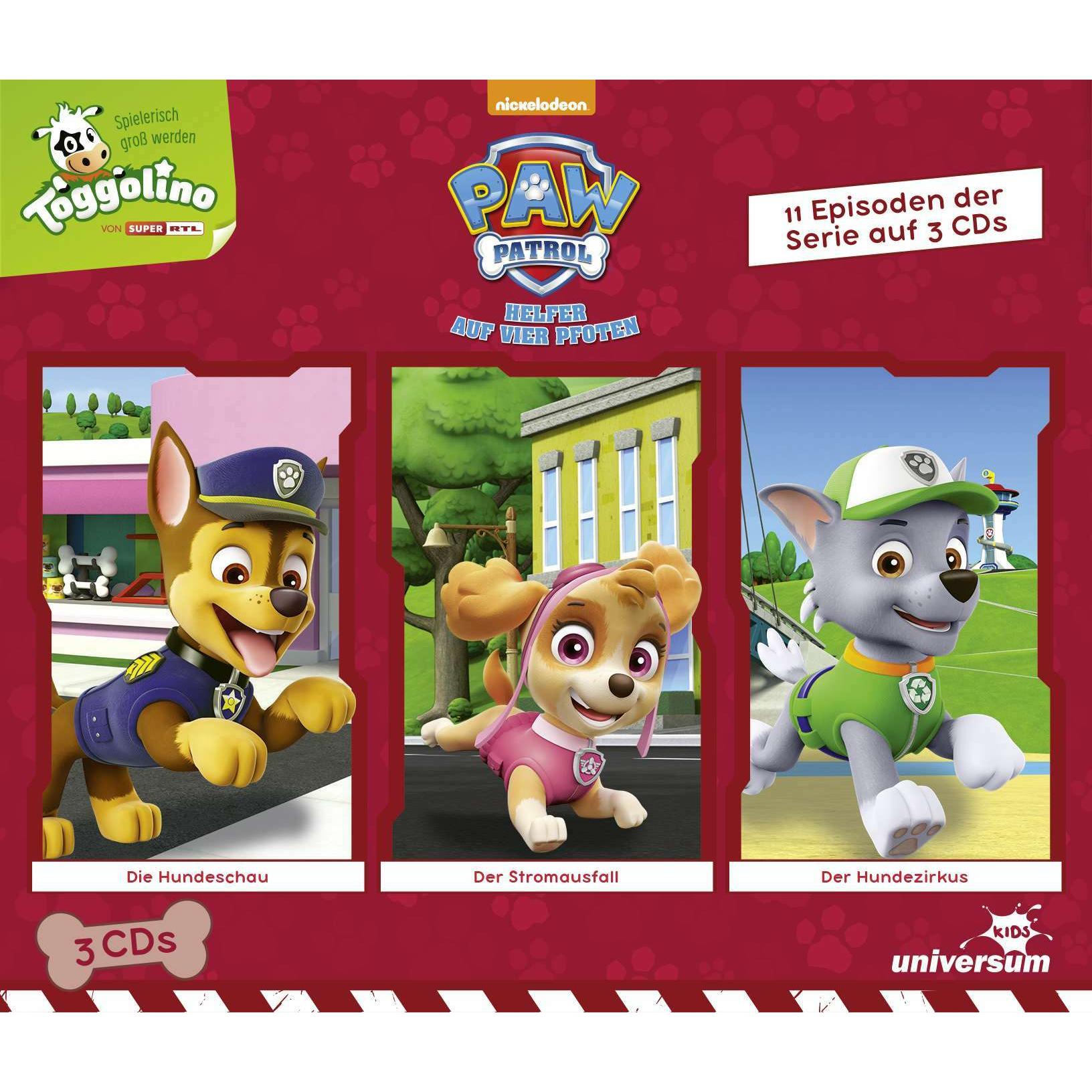 Paw Patrol 3Box (Folge 7-9), Hörbücher