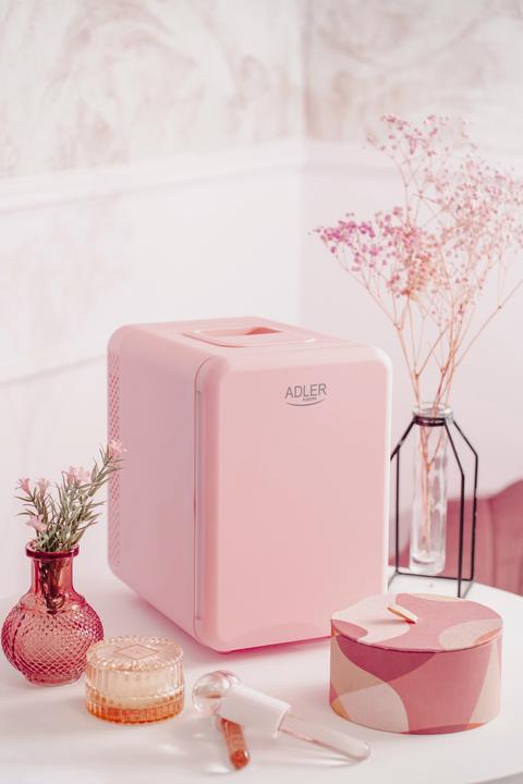 Actual product image Adler AD 8084 pink Mini lodówka - 4l (4 l)
