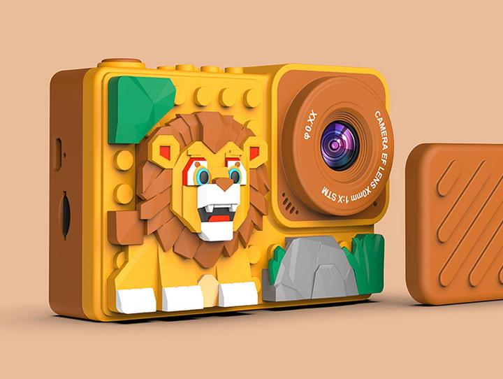 Produktbild Avizar Kinder-Digitalkamera 18MP „Löwe“