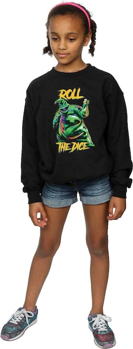Image du produit Disney - Sweat NIGHTMARE BEFORE CHRISTMAS OOGIE BOOGIE DICE - Fille (140, 146)