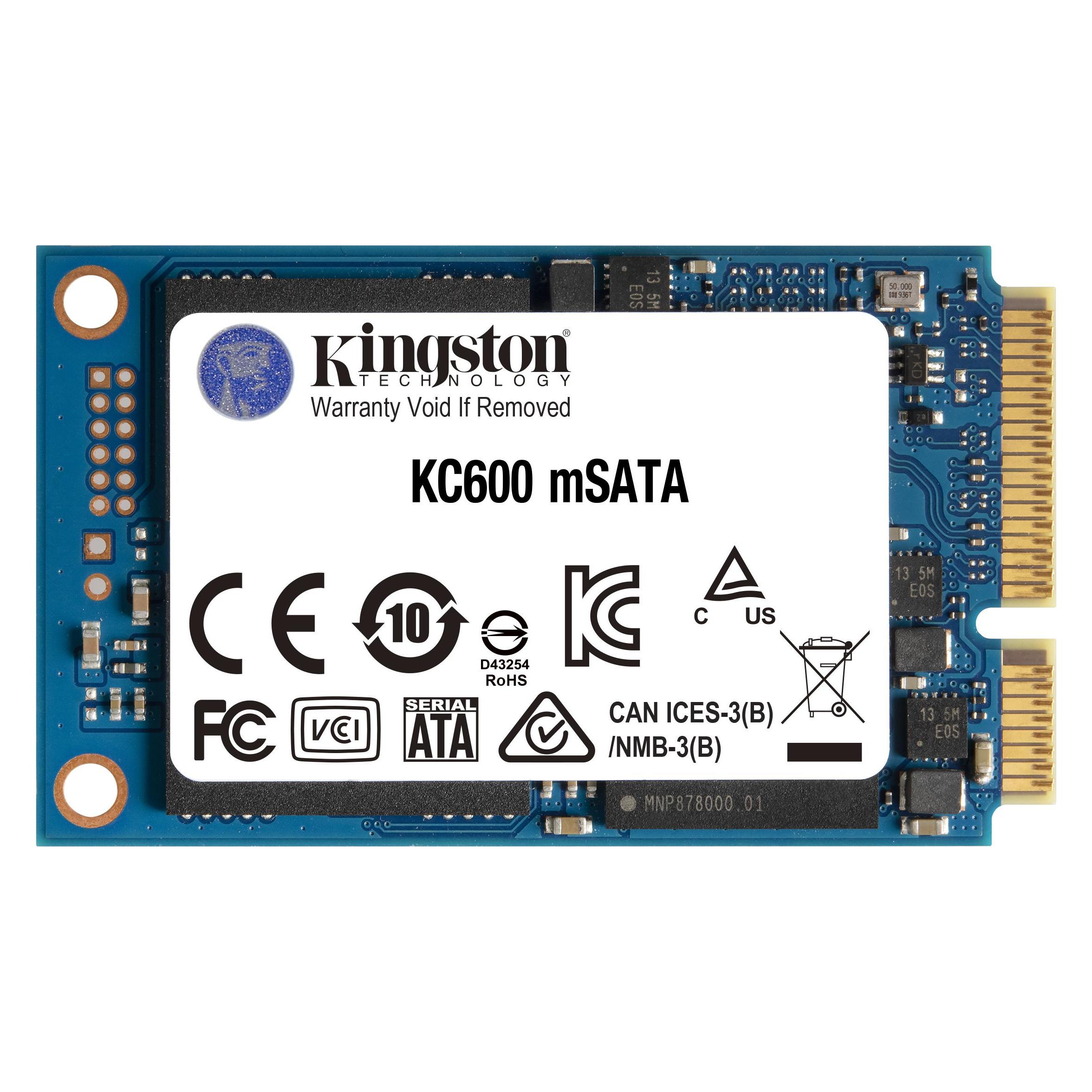 Kingston KC600 (512 Gb, Msata), Ssd