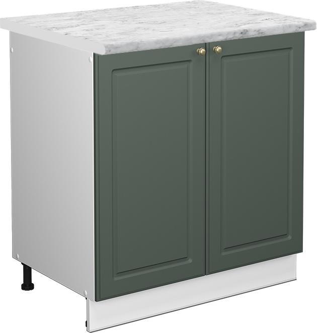 Grün-Gold Landhaus, Marble-Weiss, Weiss