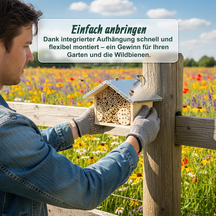 Actual product image Relaxdays bee box (Wild bees)