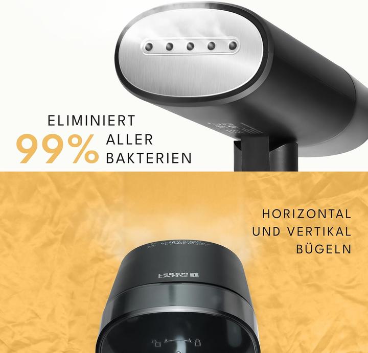 Immagine prodotto Lebenlang Reise-Dampfglätter LB5267 (900 W, 20 g/min)