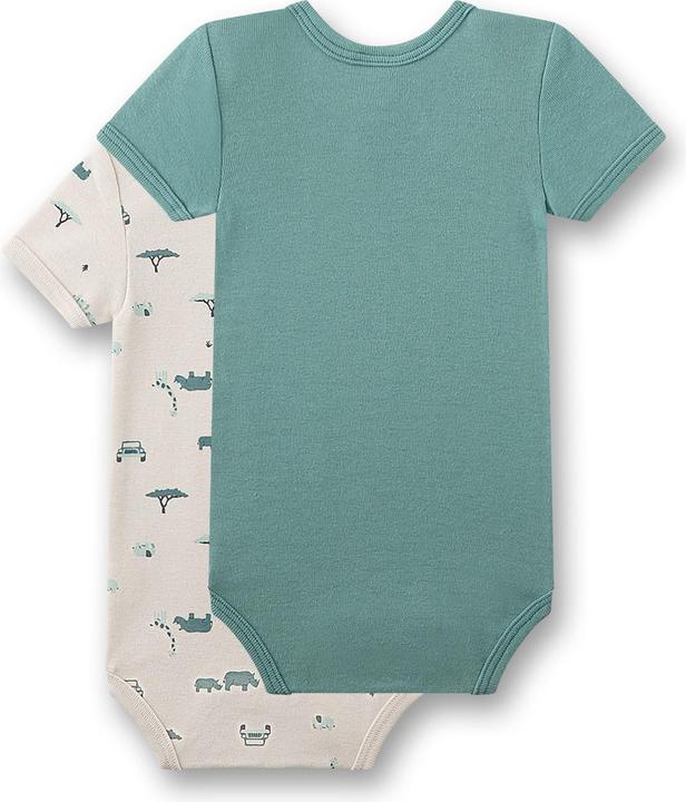 Produktbild Sanetta Body 2er Pack kurzarm Tiere (92)