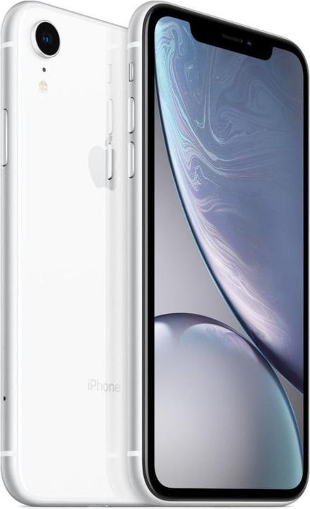 Image du produit Re!commerce iPhone XR (64 Go, Blanc, 6.10", 12 Mpx, SIM + eSIM, A / Comme neuf)