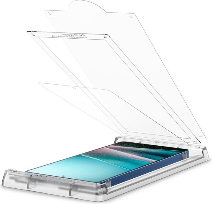 Actual product image Spigen Elite Shield "Ez Fit" for Samsung Galaxy S25 Ultra Clear (1 Piece, Samsung Galaxy S25 Ultra)
