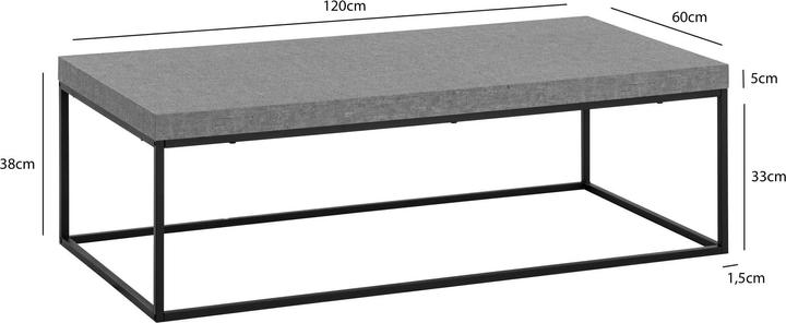 Productafbeelding Wohnling 120x60x38 (120 x 60 x 38 cm)