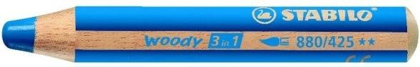 Actual product image STABILO woody 3 in 1 coloured pencil (Medium blue, 1 x)