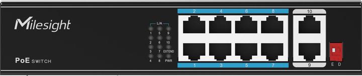 Produktbild Milesight 8-Port PoE Switch, MS-S0208-EL