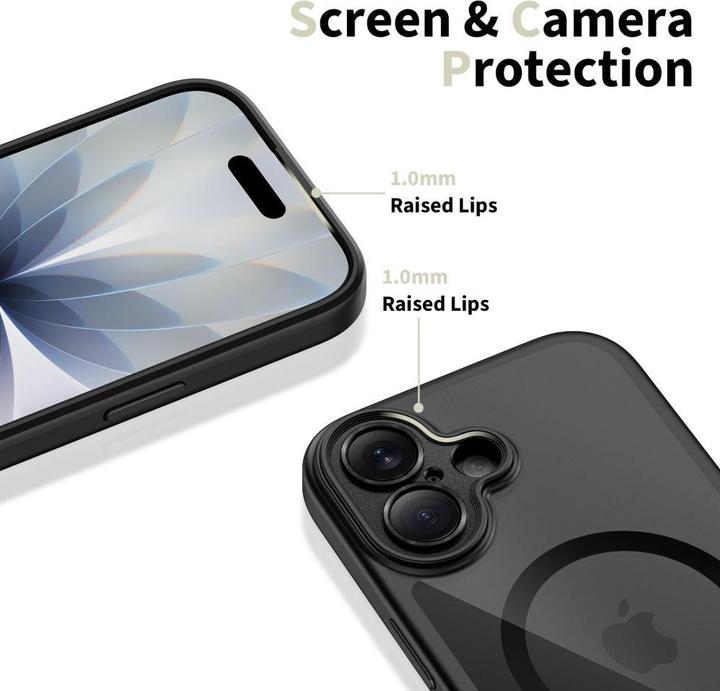 Produktbild Tech-Protect Magpeak Magsafe Cc Iphone 17 Schwarz/Klar (Apple iPhone 17)