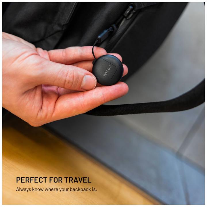 Actual product image Fixed LiTag with Find My and Find Hub support, black (Android, Apple, iOS)