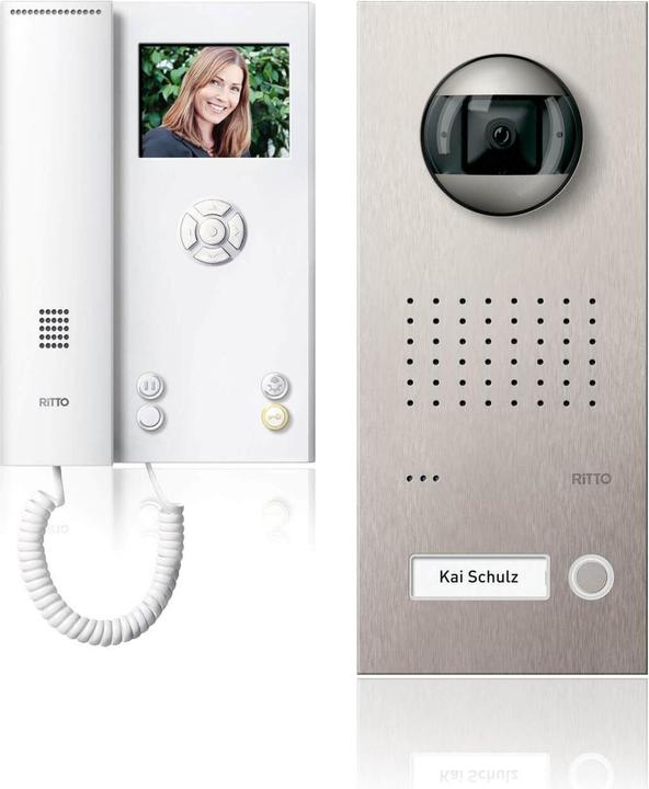 Produktbild Schneider Electric AceropurVideoSetWEedelstahl/weiss