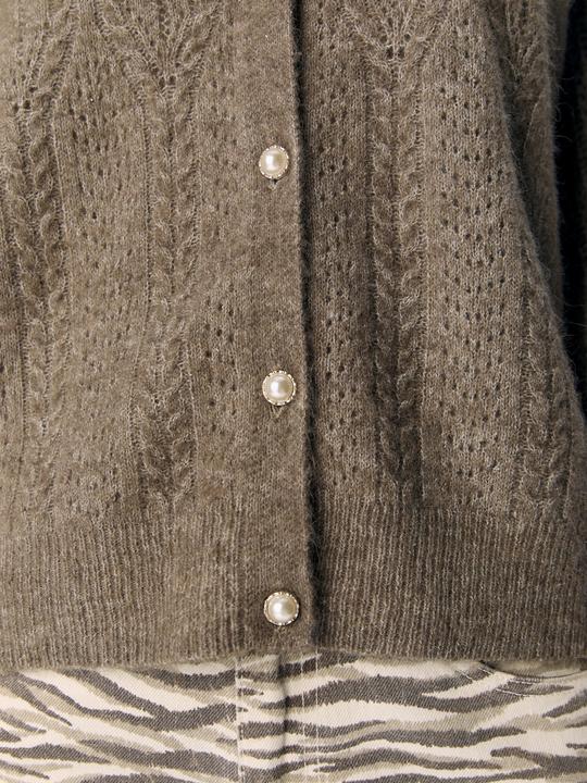 Image du produit Object Alpaka-Wollmix Strickjacke (M)