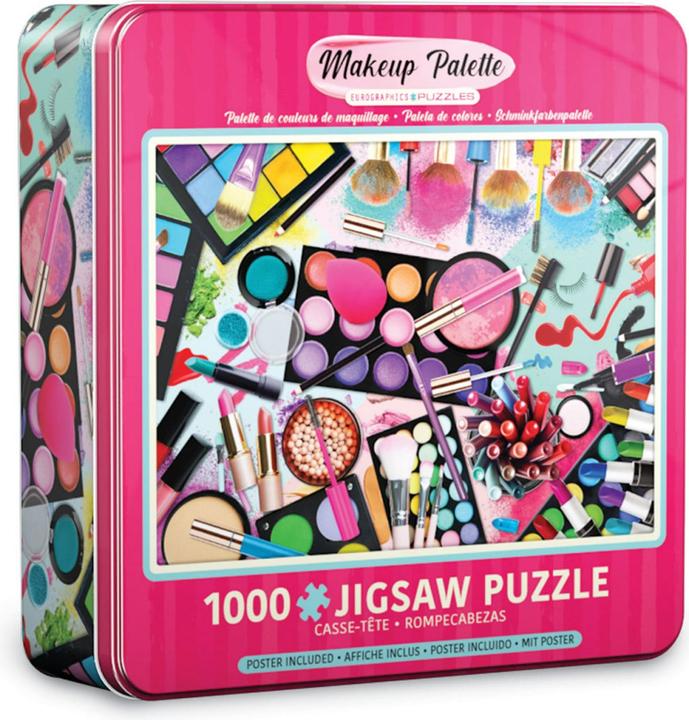 Immagine prodotto Eurographics Scatola di puzzle di palette di trucco (1000 pezzi)