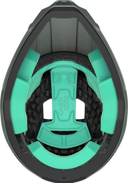 Actual product image Lazer Sport LAZER Unisex Extreme Cage Kineticore Helmet matte green (56 cm)