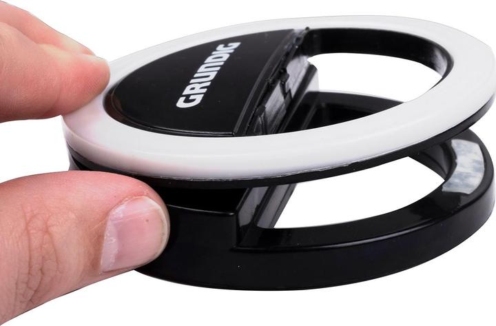 Produktbild Grundig 2er-Set Ringleuchte für Smartphones, Ø 3,3" (8,5 cm) (Ringlicht)