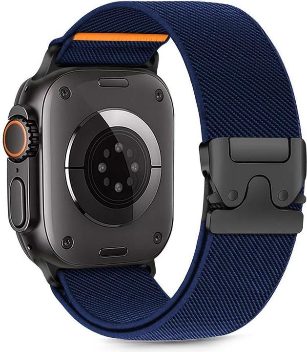 Produktbild 4Kom Nylon Clasp for Apple Watch 44 / 45 / 46 / 49 mm - Navy (Nylon)