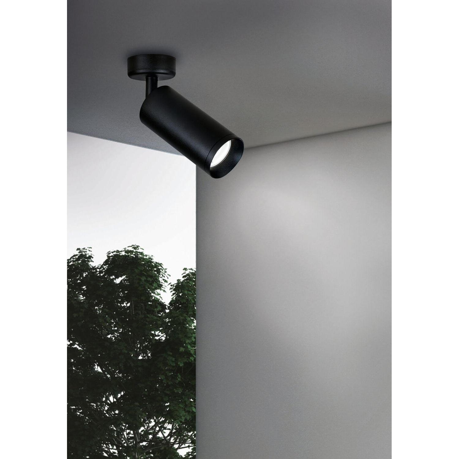 Thumbnail - Maytoni, Wandleuchte + Deckenleuchte, Focus Deckenleuchte, Deckenlampe GU10 Schwarz 13x19,5cm (GU10)