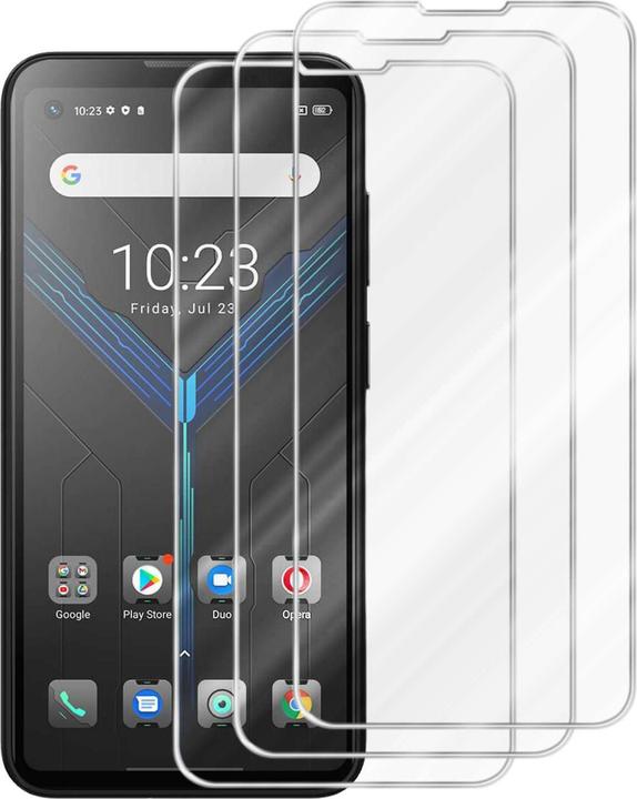 Actual product image Cadorabo Tempered Glass for Blackview BL5000 Fullcover 3x Pack (3 pcs., Blackview BL5000)