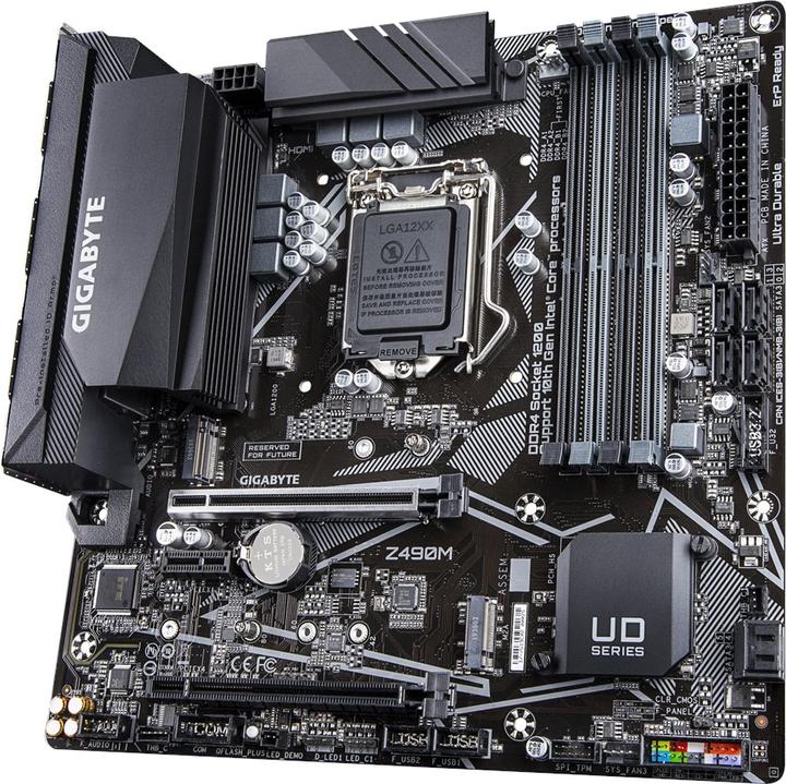 Produktbild Gigabyte Z490m (LGA 1200, Intel Z490, mATX)