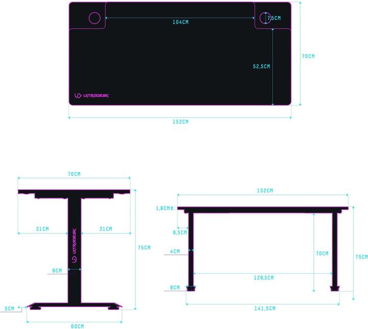 Produktbild Ultradesk Momentum
