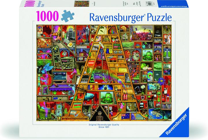 Productafbeelding Ravensburger Geweldig alfabet "A" (1000 onderdelen)